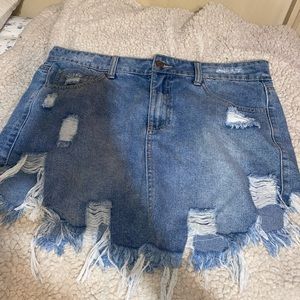Denim Skirt